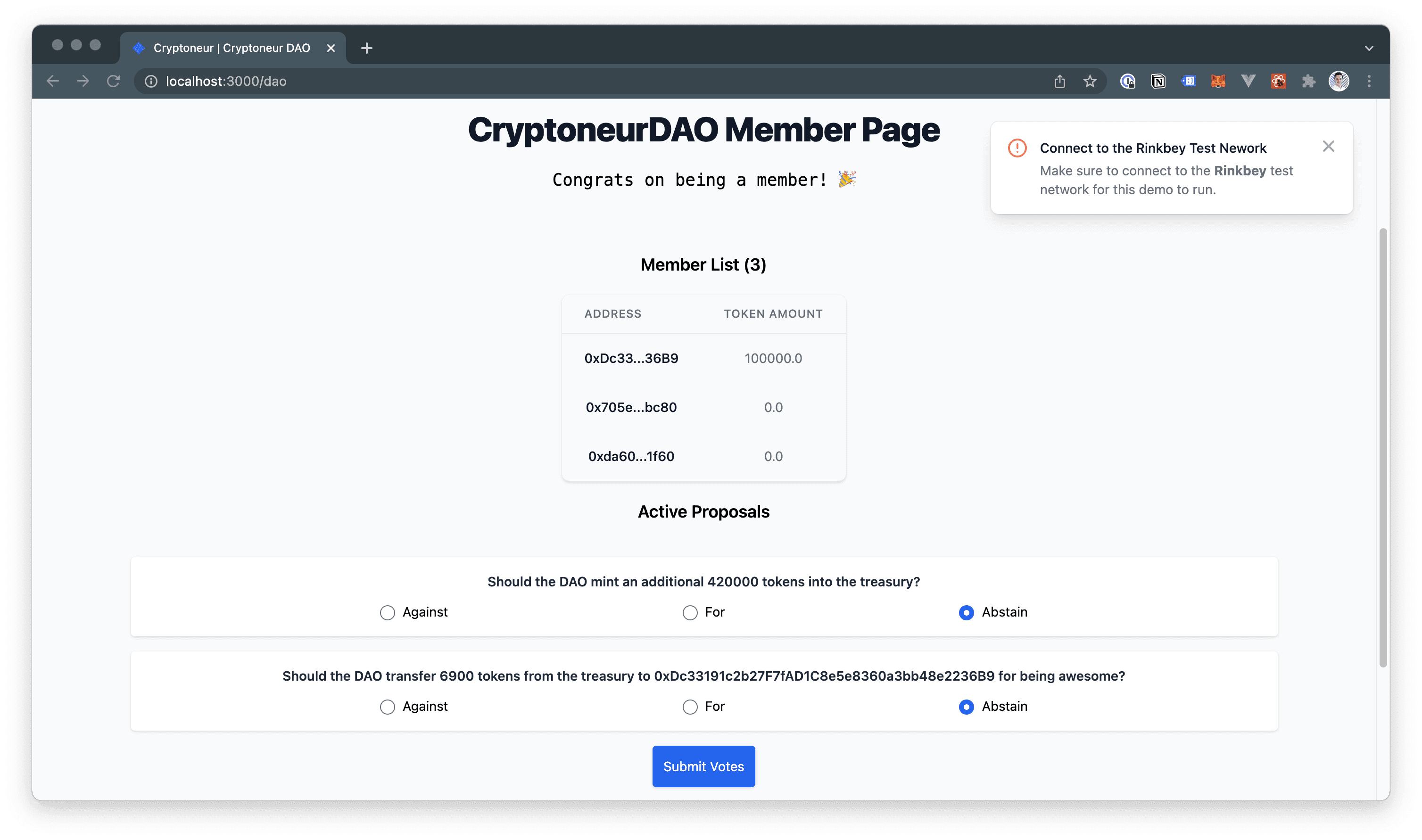 Cryptoneur DAO