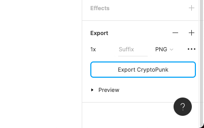 Exporting the CryptoPunk to PNG